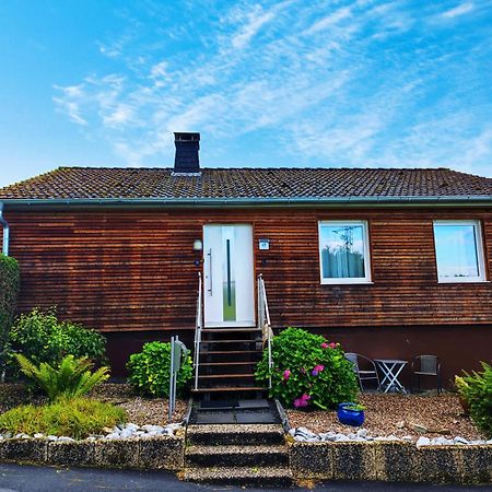 Modernes Rhombushaus mit Garten&Teich nähe Wald Balve Exterior foto